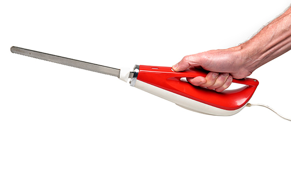Cuchillo electrico con hoja universal